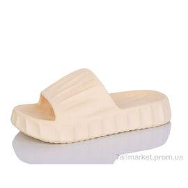 Шльопанці жіночі полегшені Літо 812 beige (12 пар р.36-41) "Alimama-Girnaive" недорого оптом від прямого постачальника