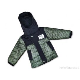 Куртка дитяча Зима 2511 зелений (4 шт. р.сіткаM-2XL) "Kids-modnik" недорого оптом від прямого постачальника