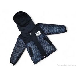 Куртка дитяча Зима 2511 чорний (4 шт. р.сіткаM-2XL) "Kids-modnik" недорого оптом від прямого постачальника
