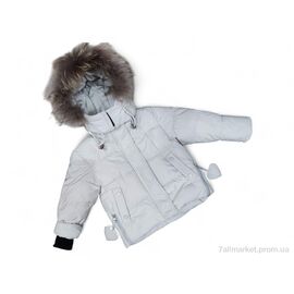 Фотография Куртка детская Зима 8207 бежевий (5 шт. р.сетка 92-116) "Kids-modnik" недорого оптом от прямого поставщика