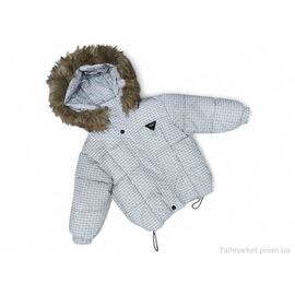 Фотография Куртка детская Зима 8838 св.сірий (5 шт. р.сетка 110-150) "Kids-modnik" недорого оптом от прямого поставщика
