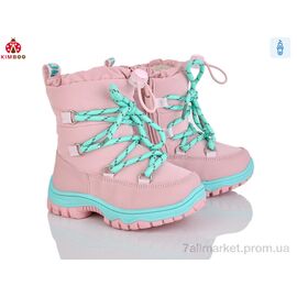 Черевики дитячі зручні Зима FG577-1F (8 пар р.23-28) "KIMBOO" недорого оптом від прямого постачальника