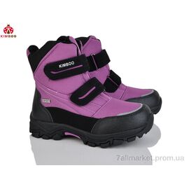 Черевики дитячі зручні Зима FG589-3Z (8 пар р.33-38) "KIMBOO" недорого оптом від прямого постачальника