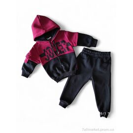 Фотография Спортивный костюм детский Весна/осень 877 бордовий (4 шт. р.сетка 2-5) "Kids-modnik" недорого оптом от прямого поставщика
