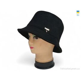 Панама жіноча Весна/осінь 0308 чорний (2 шт. р.сітка56-62) "Mabi" недорого оптом від прямого постачальника