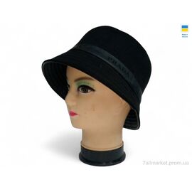 Фотография Панама женская Весна/осень 0312 чорний (2 шт. р.сетка 56-62) "Mabi" недорого оптом от прямого поставщика