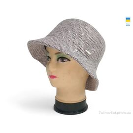 Панама жіноча Весна/осінь 0315 рожевий (2 шт. р.сітка56-62) "Mabi" недорого оптом від прямого постачальника