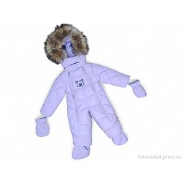 Комбінезон дитячий Зима LY151 бузковий (5 шт. р.сітка62-86) "Kids-modnik" недорого оптом від прямого постачальника