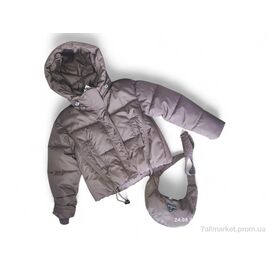 Фотография Куртка детская Зима F22 шоколадний (5 шт. р.сетка 140-164) "Kids-modnik" недорого оптом от прямого поставщика