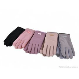 Рукавички жіночі Зима 204 плащівка-текстиль mix (10 шт. р.сіткаS-2XL) "PAIDI" недорого оптом від прямого постачальника