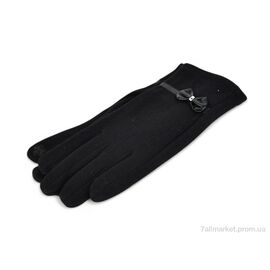 Фотография Перчатки женские Зима 22-2 кашемір black (10 шт. р.сетка 6,5-8,5) "PAIDI" недорого оптом от прямого поставщика