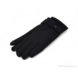 Фотография Перчатки женские Зима 22-4 кашемір black (10 шт. р.сетка 6,5-8,5) "PAIDI" недорого оптом от прямого поставщика