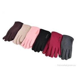 Фотография Перчатки для детей Зима 89 текстиль black (10 шт. р.сетка S-L) "PAIDI" недорого оптом от прямого поставщика