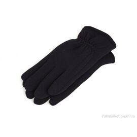Чоловічі рукавиці Зима 75-1 трикотаж black (10 шт. р.сітка11-13) "PAIDI" недорого оптом від прямого постачальника