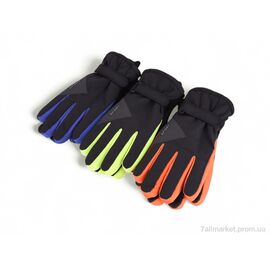 Чоловічі рукавиці Зима 503 чоловічі лижні плащівка mix (12 шт. р.сіткаOne size) "PAIDI" недорого оптом від прямого постачальника