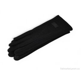 Фотография Перчатки женские Зима 29 замш-текстиль black (10 шт. р.сетка 6,5-8,5) "PAIDI" недорого оптом от прямого поставщика