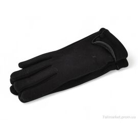 Фотография Перчатки женские Зима 36-7 трикотаж black (10 шт. р.сетка 6,5-8,5) "PAIDI" недорого оптом от прямого поставщика