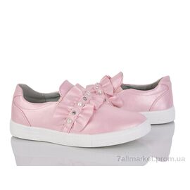 Фотография Слипоны детские без шнурков Весна/осень 3-9811LH (24 пар р.31-36) "SANLIN" недорого оптом от прямого поставщика