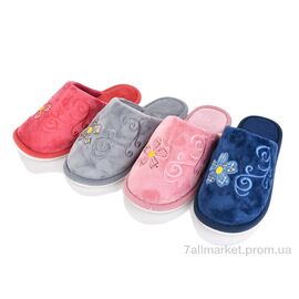 Фотография Тапки мужские домашние Весна/осень Ж752 mix (12 пар р.36-41) "Progress" недорого оптом от прямого поставщика