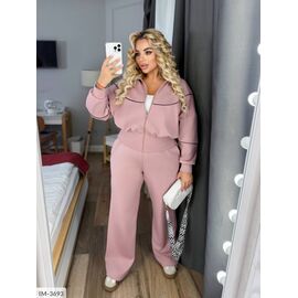 Фотография Костюм брючный женский большие размеры р.50-52;54-56;58-60 (4цв) "VIKA" купить недорого от прямого поставщика