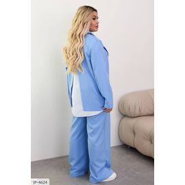 Фотография Костюм женский двойка штаны и пиджак большие размеры р.50-52;54-56;58-60 (3цв) "VIKA" купить недорого от прямого поставщика