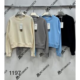 Фотография Свитер женский 1197 beige р.S-L "Met&March" недорого оптом от прямого поставщика