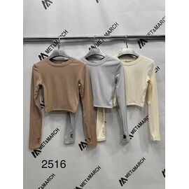 Фотография Топ женский 2516 l.beige р.XS-L "Met&March" недорого оптом от прямого поставщика