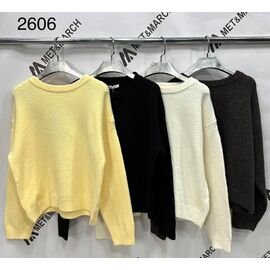 Фотография Свитер женский 2606 d.grey р.one size "Met&March" недорого оптом от прямого поставщика