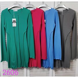 Плаття жіноче 2606 green р.one size "Met&March" недорого оптом від прямого постачальника