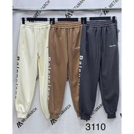 Штани спортивні жіночі 3110 brown р.S-L "Met&March" недорого оптом від прямого постачальника