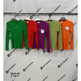 Фотография Свитер женский 707 purple р.one size "Met&March" недорого оптом от прямого поставщика