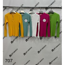 Фотография Свитер женский 707 white р.one size "Met&March" недорого оптом от прямого поставщика