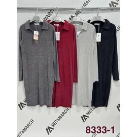 Фотография Платье женское 8333-1 black р.one size "Met&March" недорого оптом от прямого поставщика