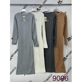 Фотография Платье женское 9096 brown р.42-46 "Met&March" недорого оптом от прямого поставщика