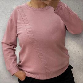 Светр жіночий 25229 pink р.52-58 "PULSE" недорого оптом від прямого постачальника