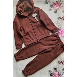 Фотография Костюм спортивный женский 883 brown р.122-152 "DORA" недорого оптом от прямого поставщика