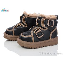 Черевики дитячі зручні Зима T352-1-1 (8 пар р.21-25) "BBT" недорого оптом від прямого постачальника