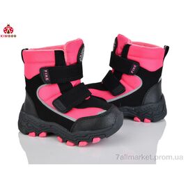 Фотография Ботинки детские удобные зима FG590-1P (8 пар р.23-28) "KIMBOO" недорого оптом от прямого поставщика