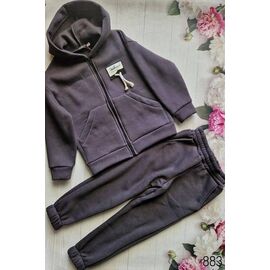 Костюм спортивний жіночий 883 d.grey р.122-152 "DORA" недорого оптом від прямого постачальника