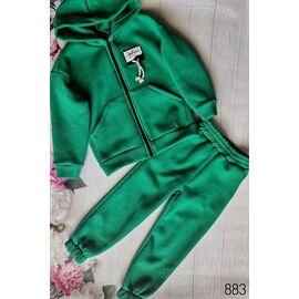 Костюм спортивний жіночий 883 green р.122-152 "DORA" недорого оптом від прямого постачальника