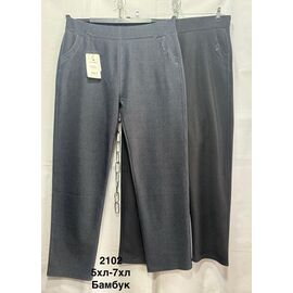 Фотография Штаны женские 2102 mix р.5XL-7XL "WELL" недорого оптом от прямого поставщика