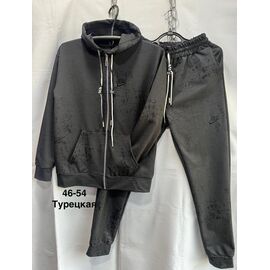 Фотография Костюм спортивный женский тёплый MH1232 black р.46-54 "WELL" недорого оптом от прямого поставщика