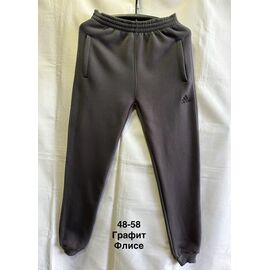Фотография Штаны спортивные мужские утеплённые MH1253 grey р.48-58 "WELL" недорого оптом от прямого поставщика