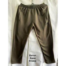 Фотография Штаны спортивные мужские утеплённые MH1255 khaki р.56-64 "WELL" недорого оптом от прямого поставщика