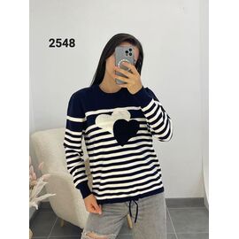 Фотография Свитер женский 2548 navy р.48-52 "FSN" недорого оптом от прямого поставщика