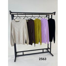 Фотография Свитер женский 2563 lilac р.48-52 "FSN" недорого оптом от прямого поставщика