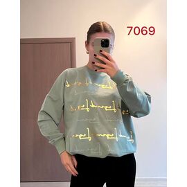 Светр жіночий 7069 mint р.46-52 "FSN" недорого оптом від прямого постачальника