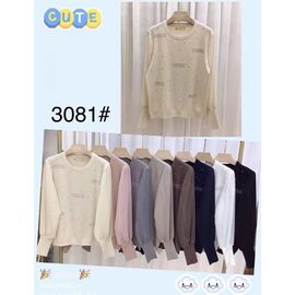 Фотография Свитер женский 3081 mix р.48-52 "Yafeier" недорого оптом от прямого поставщика