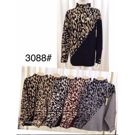 Фотография Свитер женский 3088 mix р.50-54 "Yafeier" недорого оптом от прямого поставщика