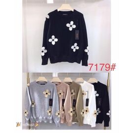 Фотография Свитер женский 7179 mix р.48-52 "Yafeier" недорого оптом от прямого поставщика